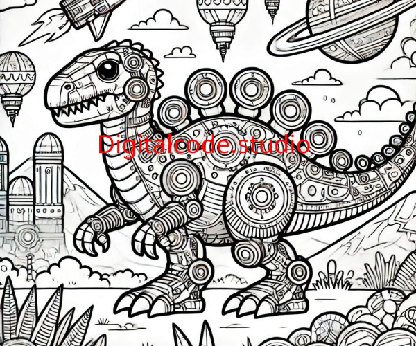 6 Robotic dinosaurs 
