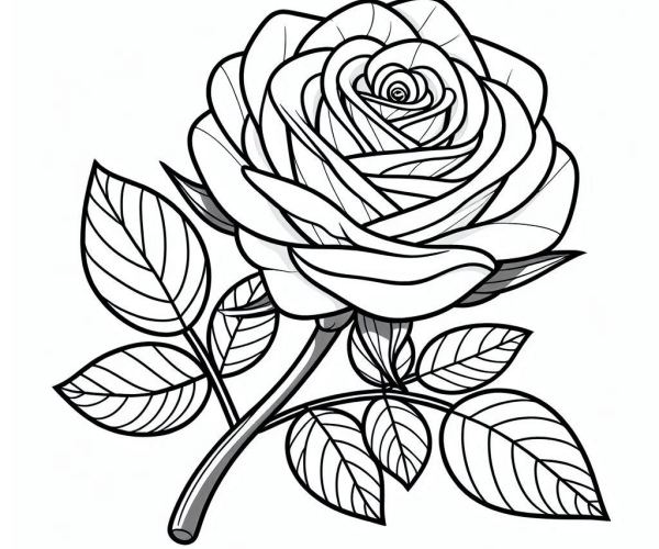 6 Single flowers